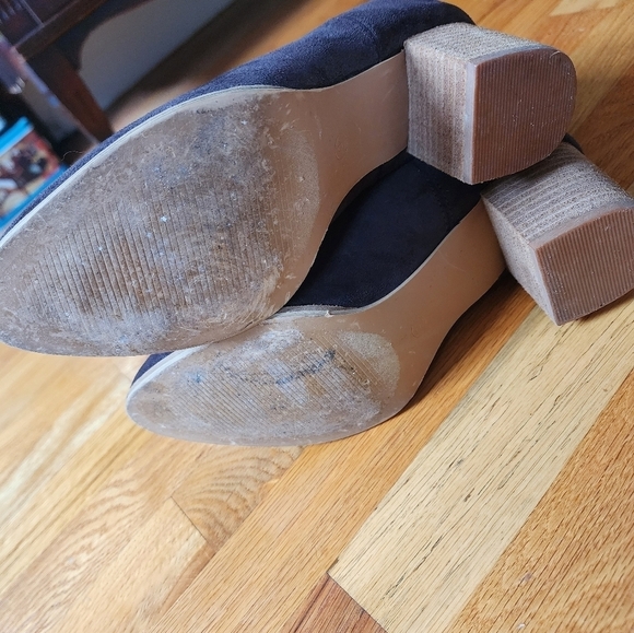 Hey Girl by corkys wicked slip on vegan suede boots size 9 chocolate brown - Picture 3 of 7